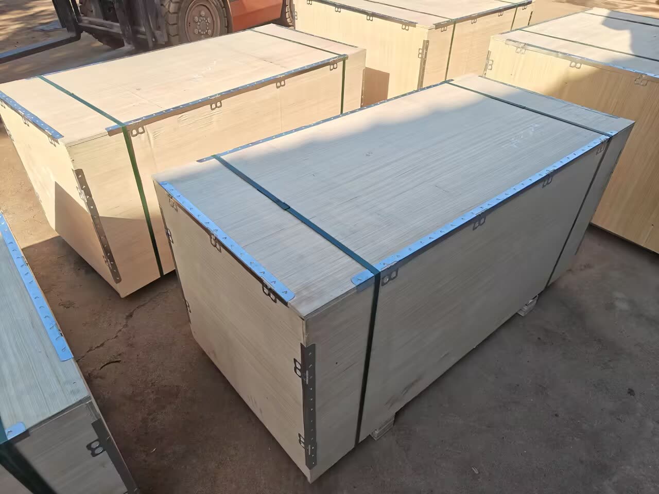 Industrial pump packing and shipment