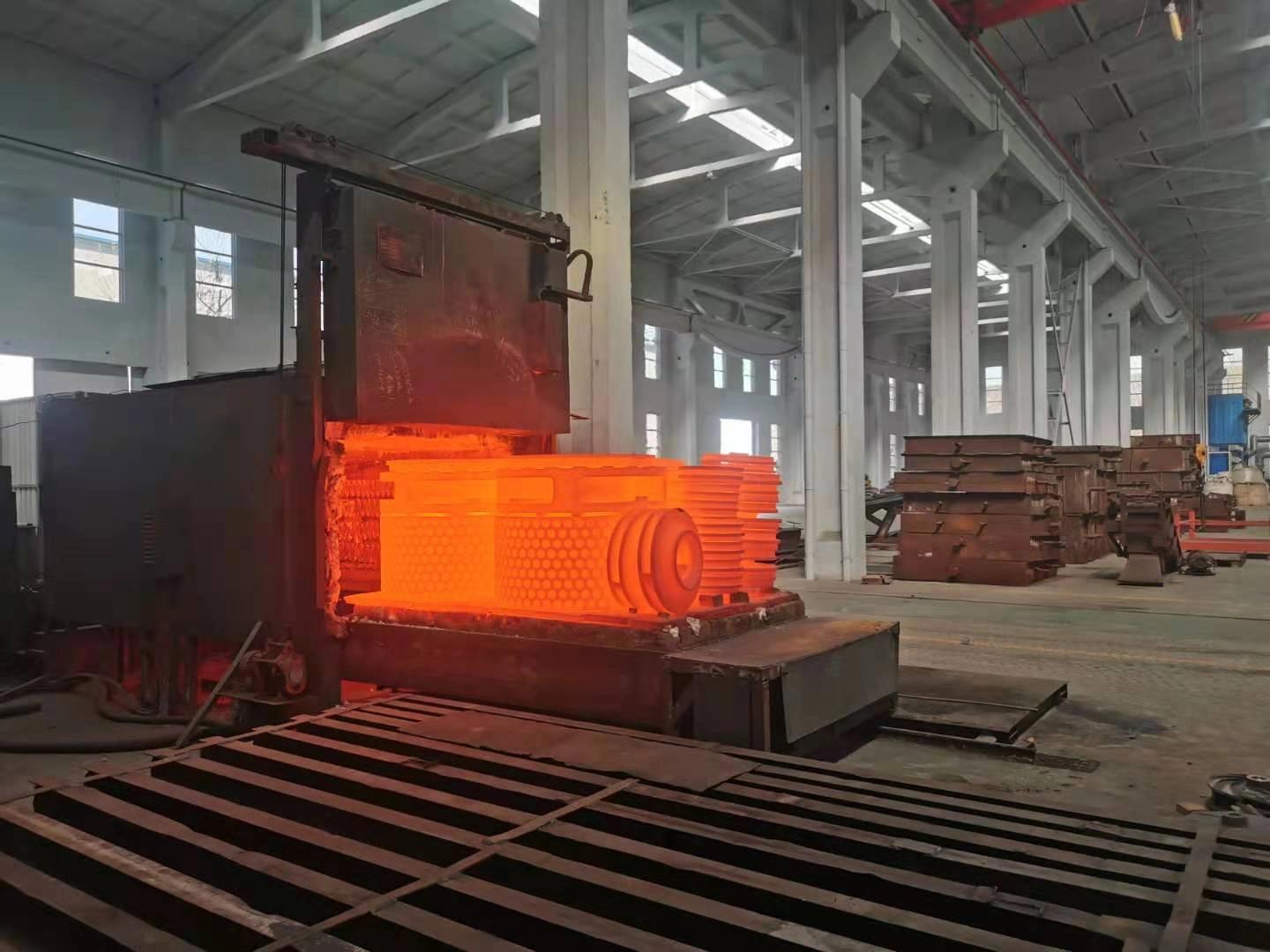 Heat treatment — supplied workshop photograph