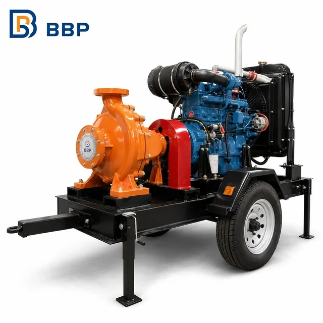 Existing BBP diesel pump-set reference; final slurry-pump layout is project-specific