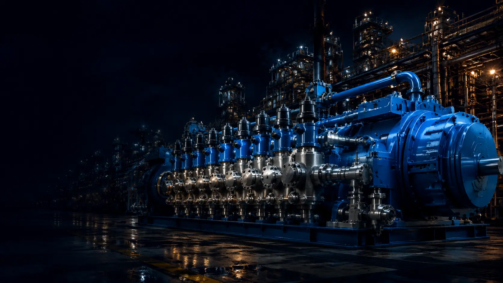 Illustrative high-pressure pump context
