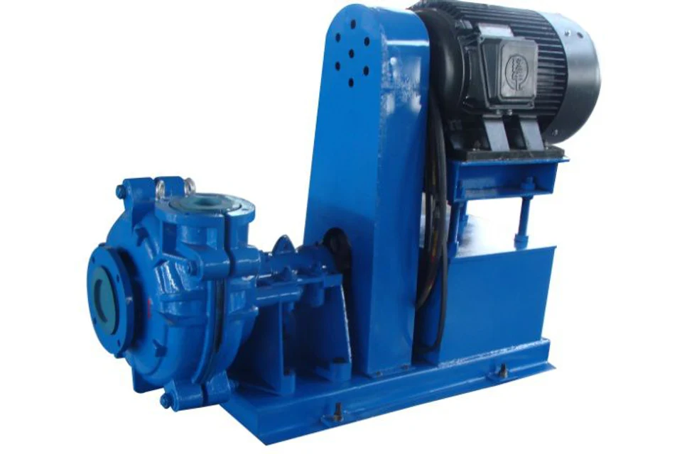Belt-driven AM slurry pump set from the AM catalogue
