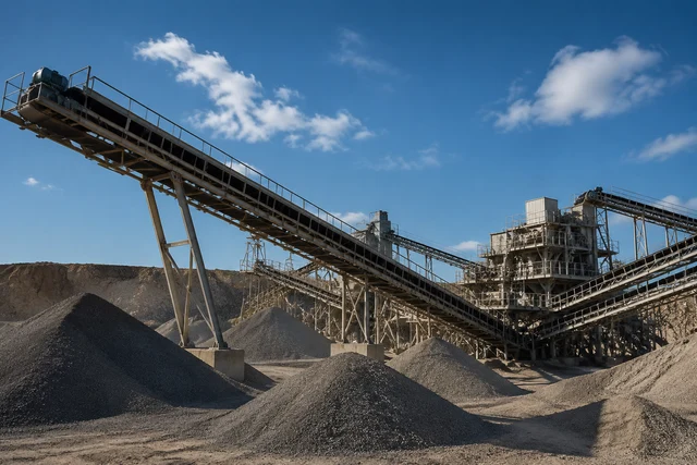Mineral processing — illustrative application scene