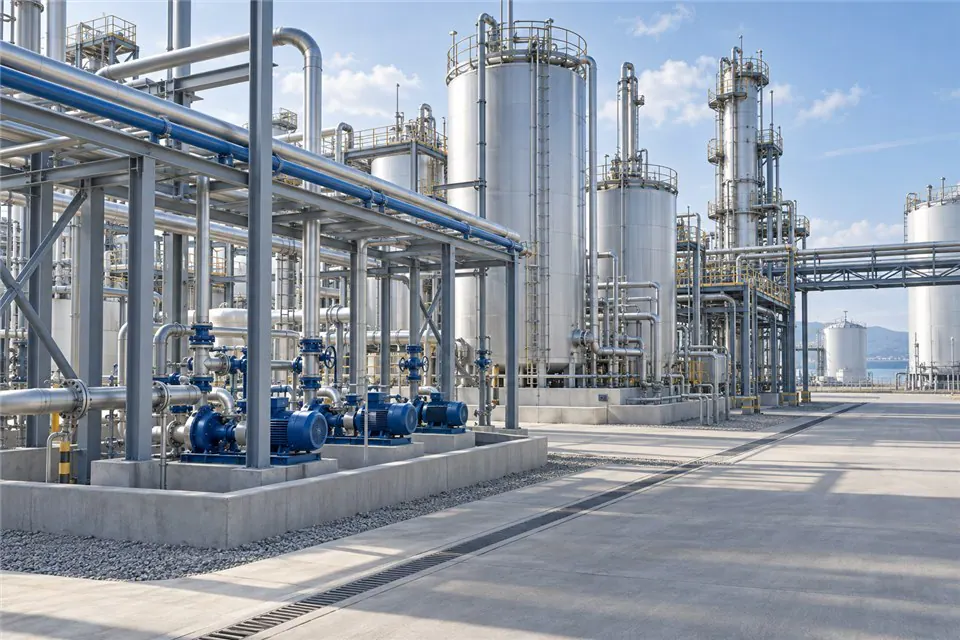 Application illustration: chemical process-liquid transfer