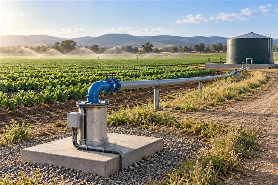 Application illustration: well-water extraction for agricultural supply
