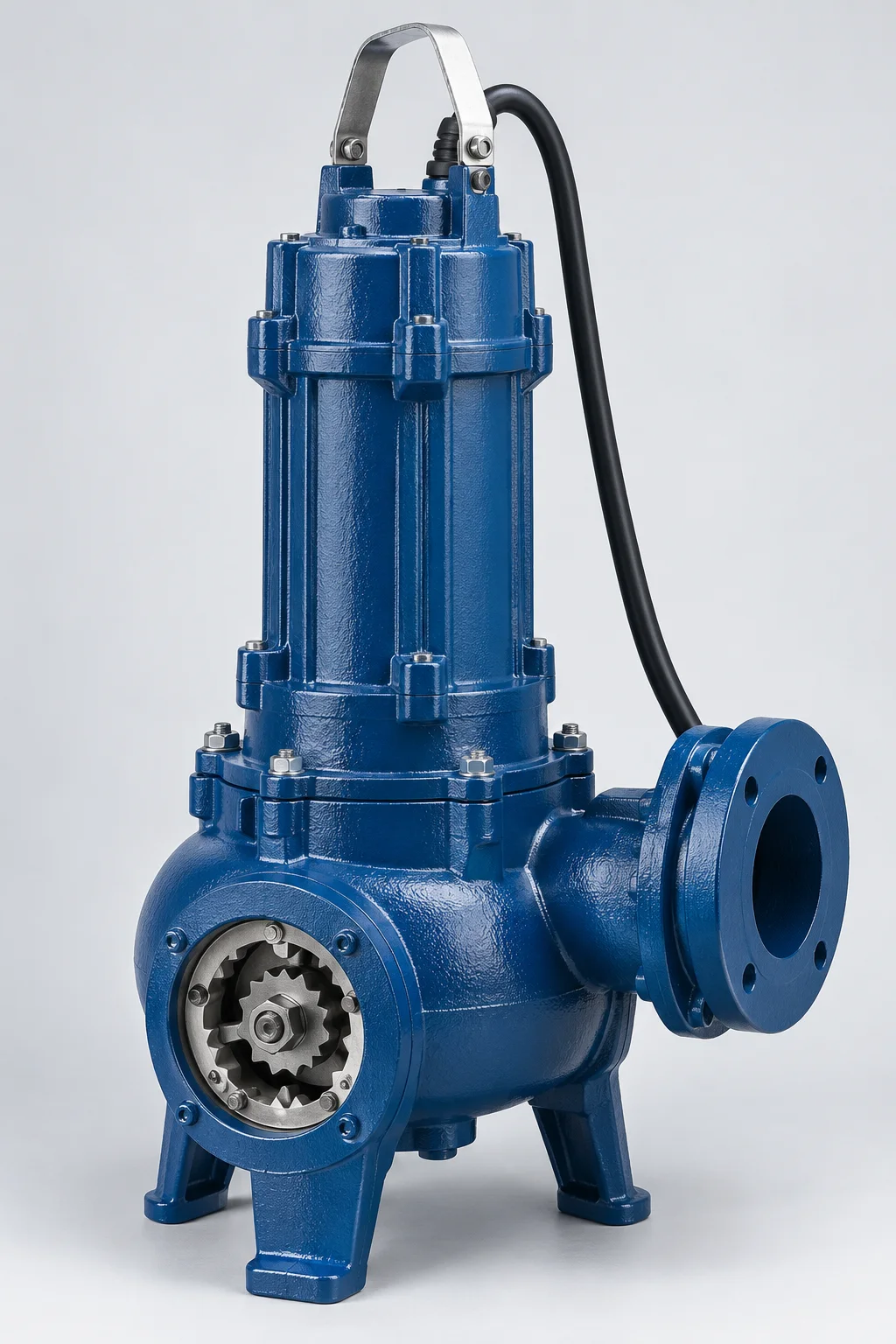 Sewage Grinder Pump product-family illustration showing a typical pump arrangement