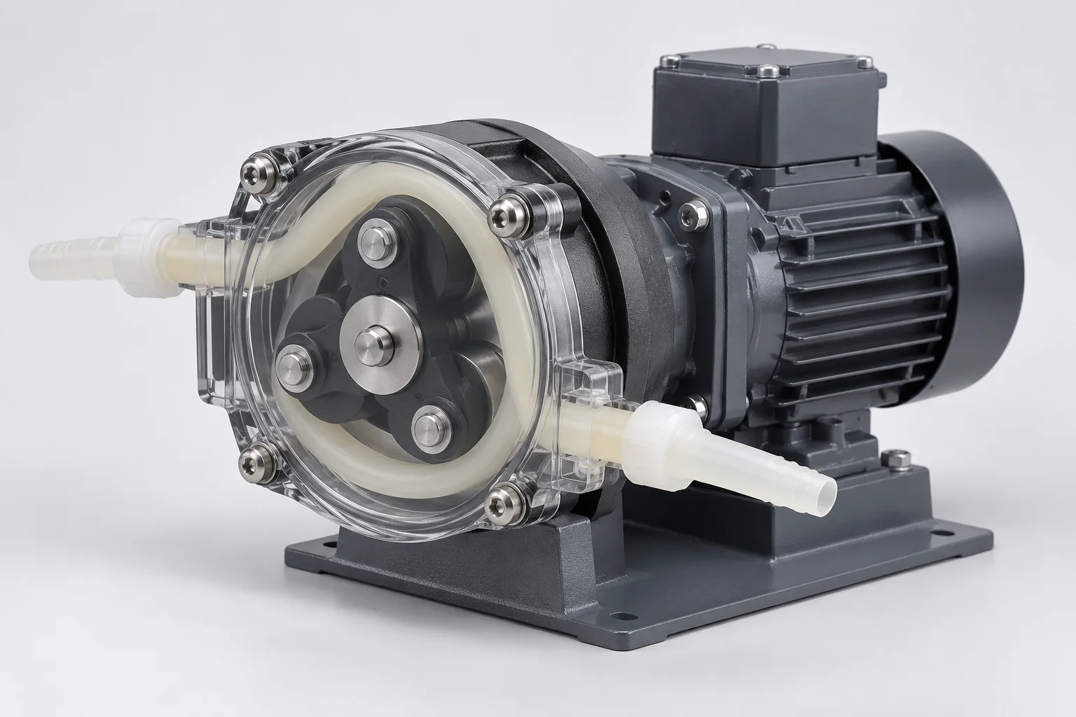 Peristaltic Metering Pump product-family illustration showing a typical pump arrangement