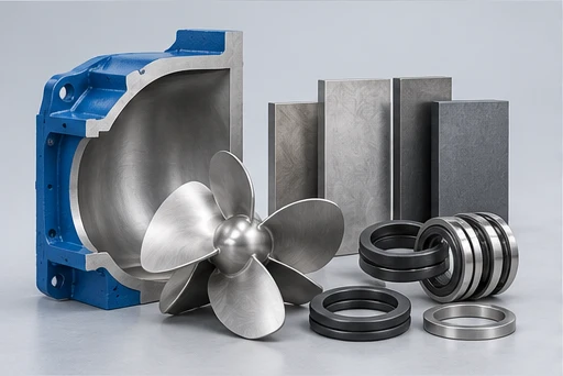 Materials & protection concept for Horizontal Axial-Flow Pump