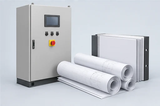 Controls & documents illustration for Submersible Axial-Flow Pump