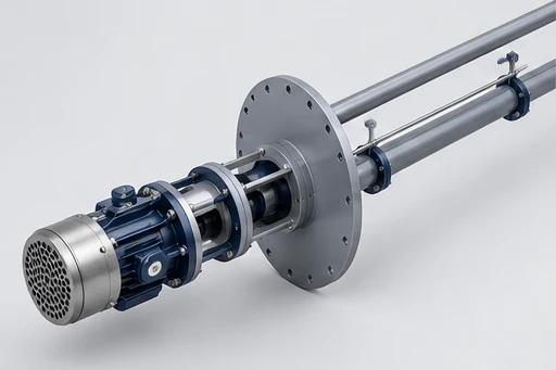 Hydraulic end concept for Vertical Sump Chemical Pump