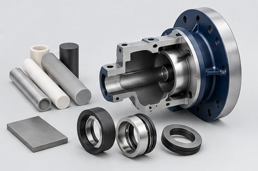 Materials & sealing concept for Vertical Sump Chemical Pump
