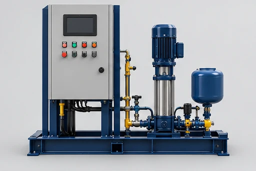 Controls & jockey pump concept for Diesel Fire Pump with Jockey Pump