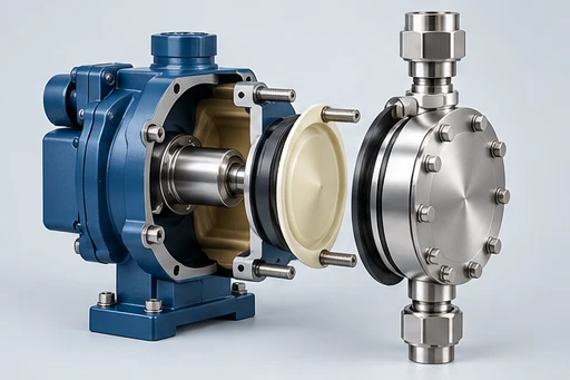 Diaphragm & liquid end concept for Hydraulic Diaphragm Metering Pump