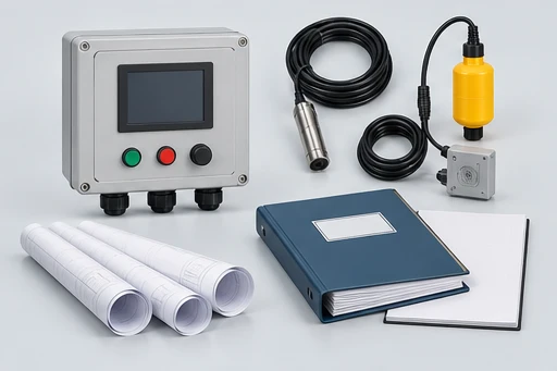 Control integration illustration for Mechanical Diaphragm Metering Pump