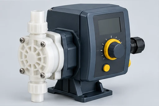 Control & calibration concept for Solenoid Diaphragm Metering Pump
