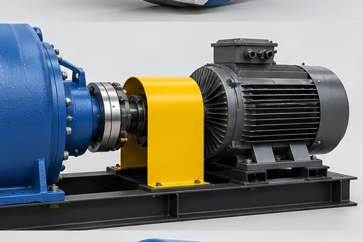 Shaft & drive concept for Horizontal Mixed-Flow Pump