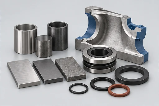 Horizontal Multistage Petrochemical Pump: illustrative wetted materials and sealing components