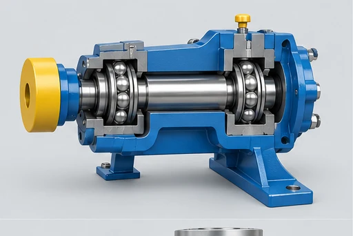 Bearings & support concept for Petrochemical Process Pump