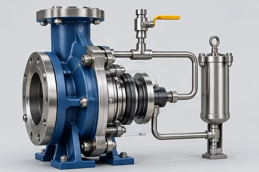Seal & auxiliaries concept for Seawater Pump