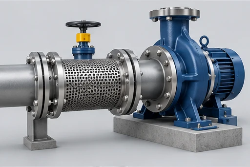 Intake & protection concept for Seawater Pump