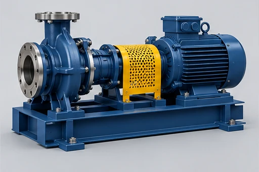 Electric pump set illustration for Seawater Pump