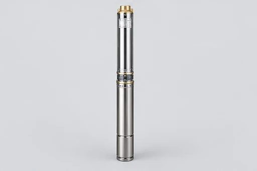 Stainless-Steel Deep-Well Pump: illustrative pump assembly and construction