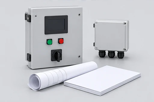 Controls & documents illustration for Stainless-Steel Deep-Well Pump