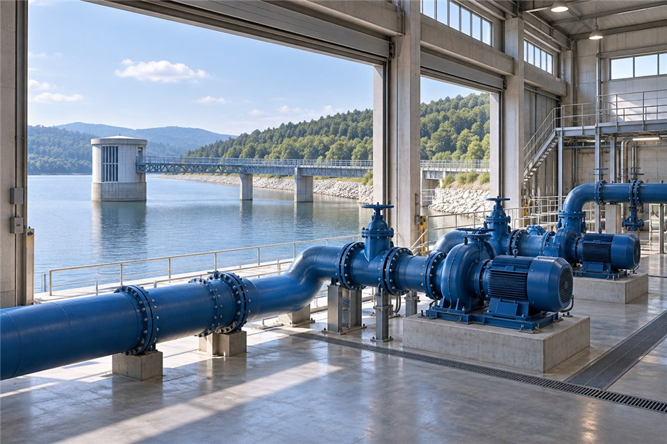 Application illustration: a municipal water-supply pumping station
