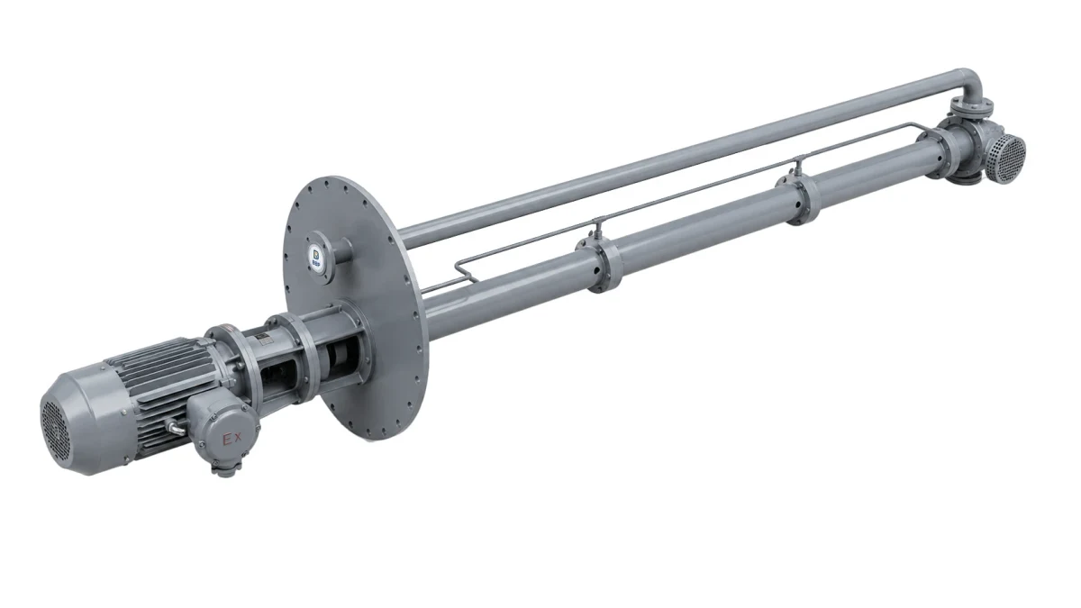 QLY vertical sump chemical pump