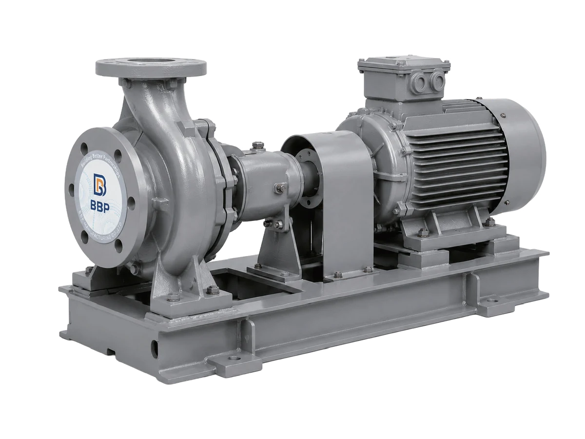 QYA horizontal single-stage petrochemical process pump