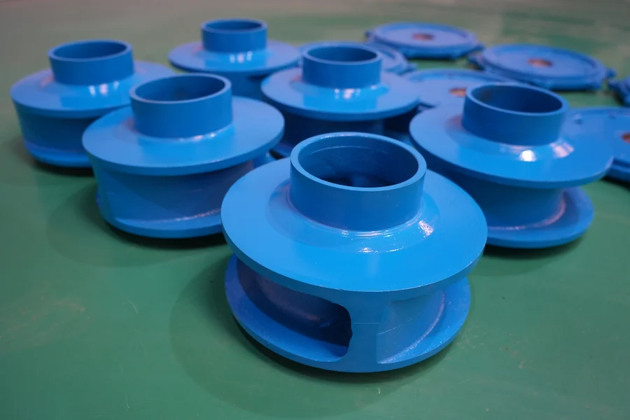 Submersible sewage pump impeller
